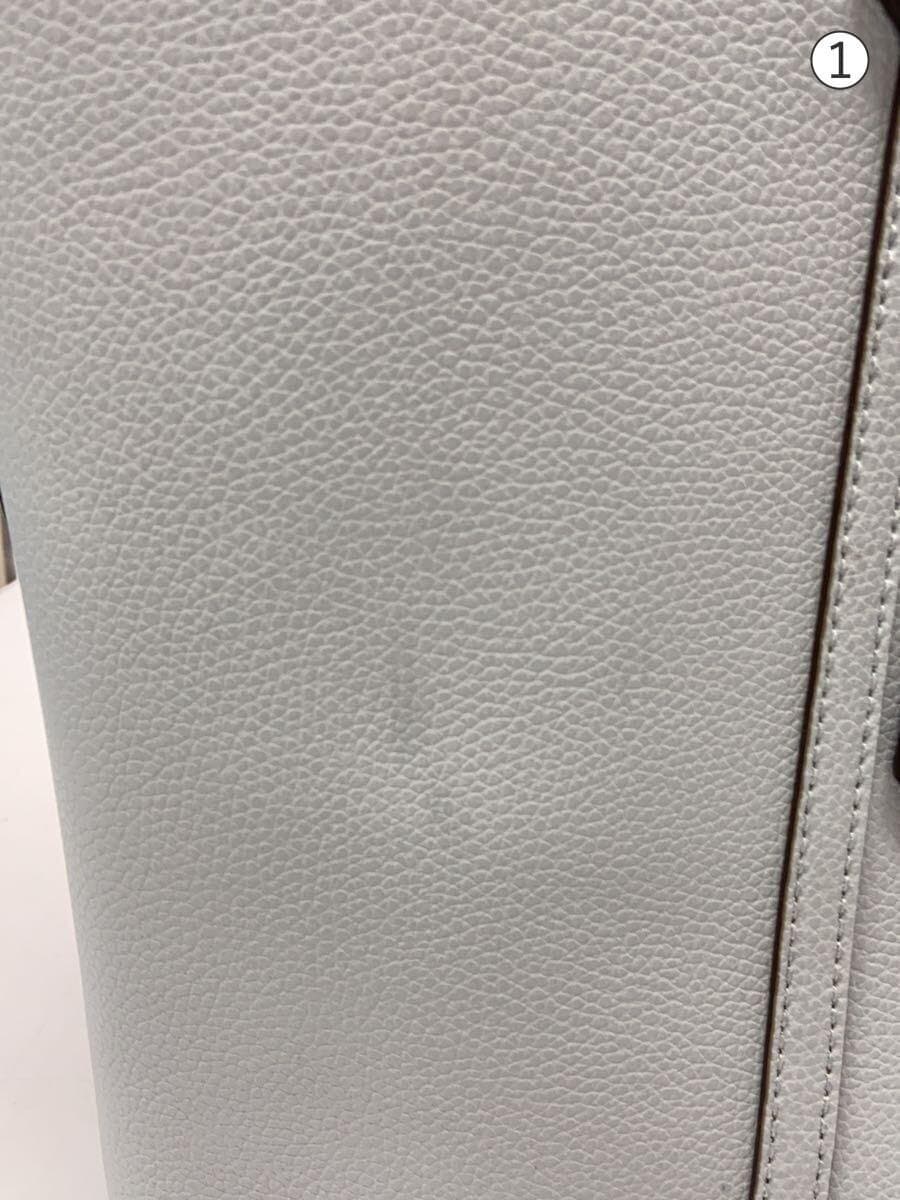 TORY BURCH Tote Bag Leather BLU 9