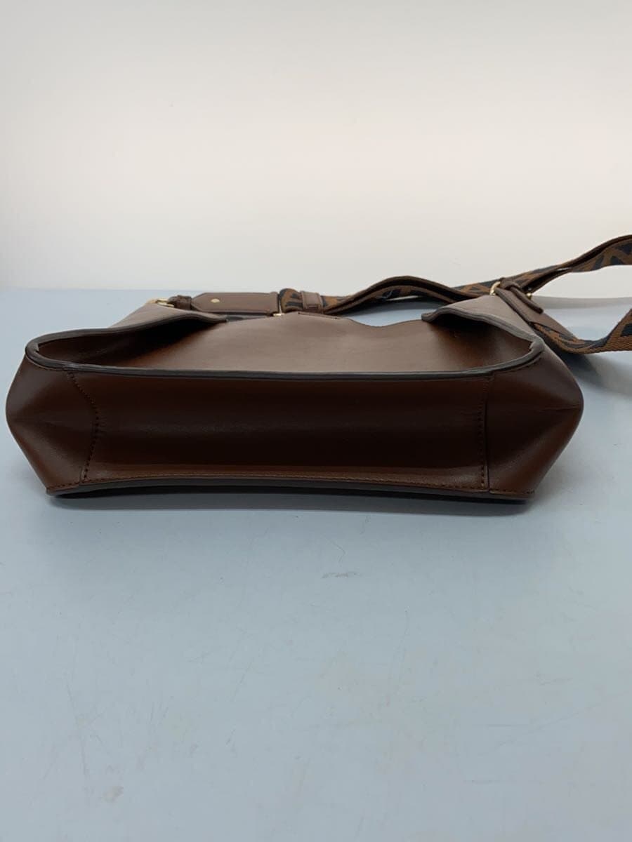 STELLA Mc CARTNEY Logo Shoulder Bag Leather BRW 5