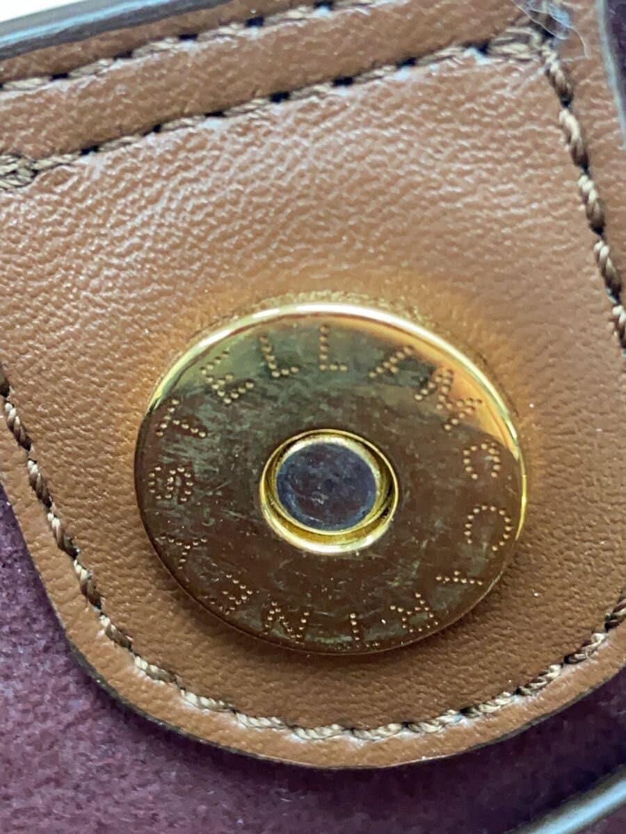 STELLA Mc CARTNEY Logo Shoulder Bag Leather BRW 8