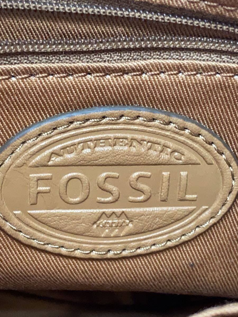 FOSSIL Shoulder Bag Leather BRW 5