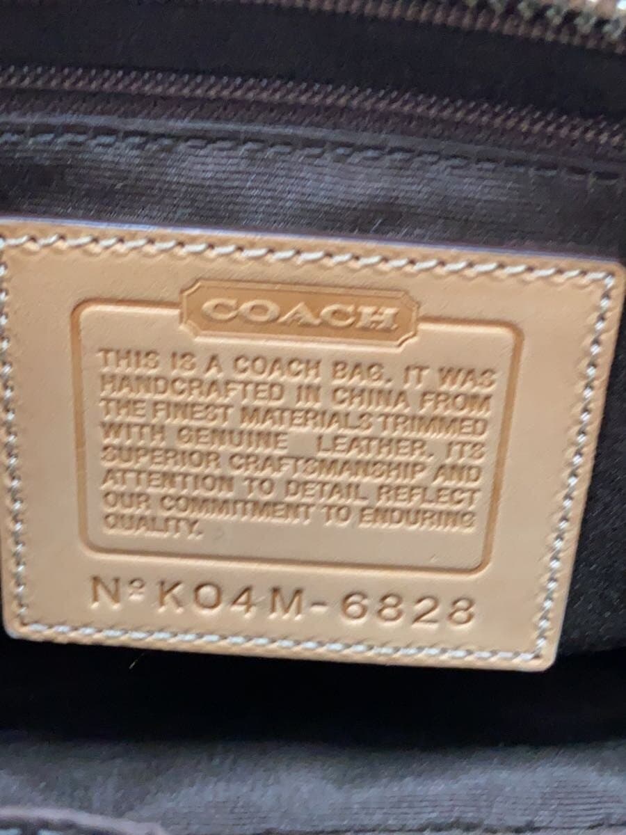 COACH Handbag Signature BEG 6828 5