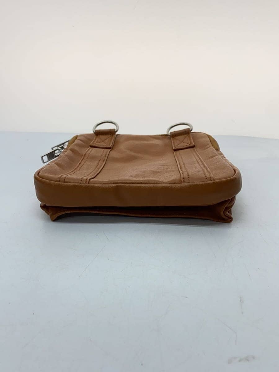 PORTER Shoulder Bag Leather CML 4