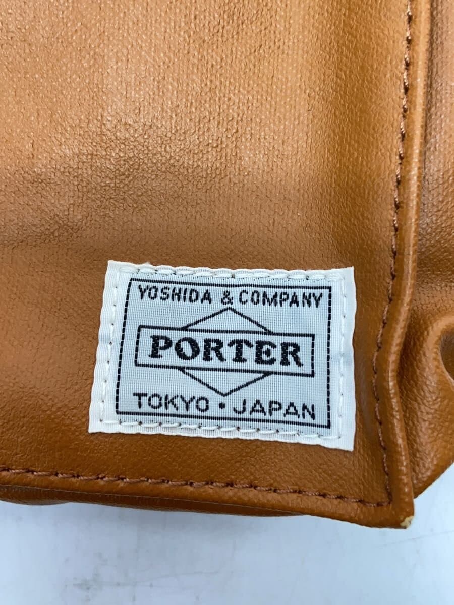 PORTER Shoulder Bag Leather CML 5