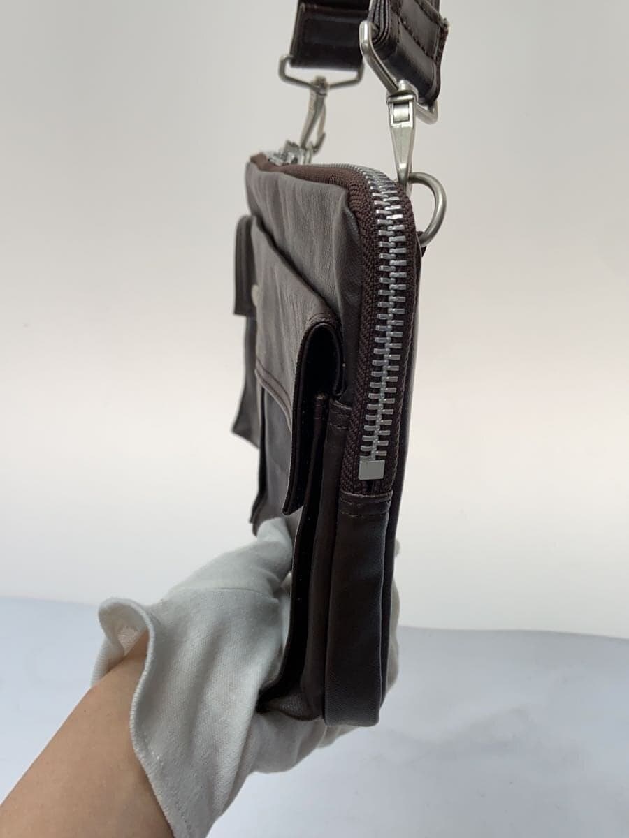 PORTER Shoulder Bag Leather BRW 2