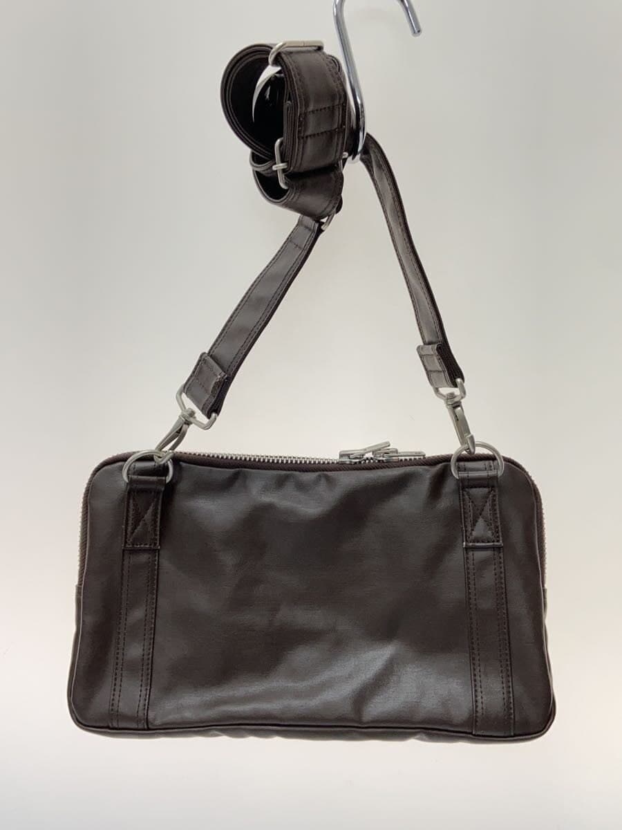 PORTER Shoulder Bag Leather BRW 3