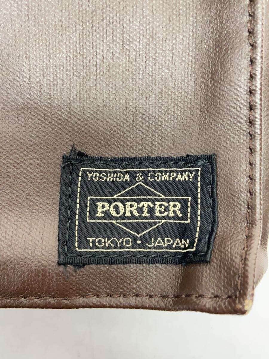 PORTER Shoulder Bag Leather BRW 5