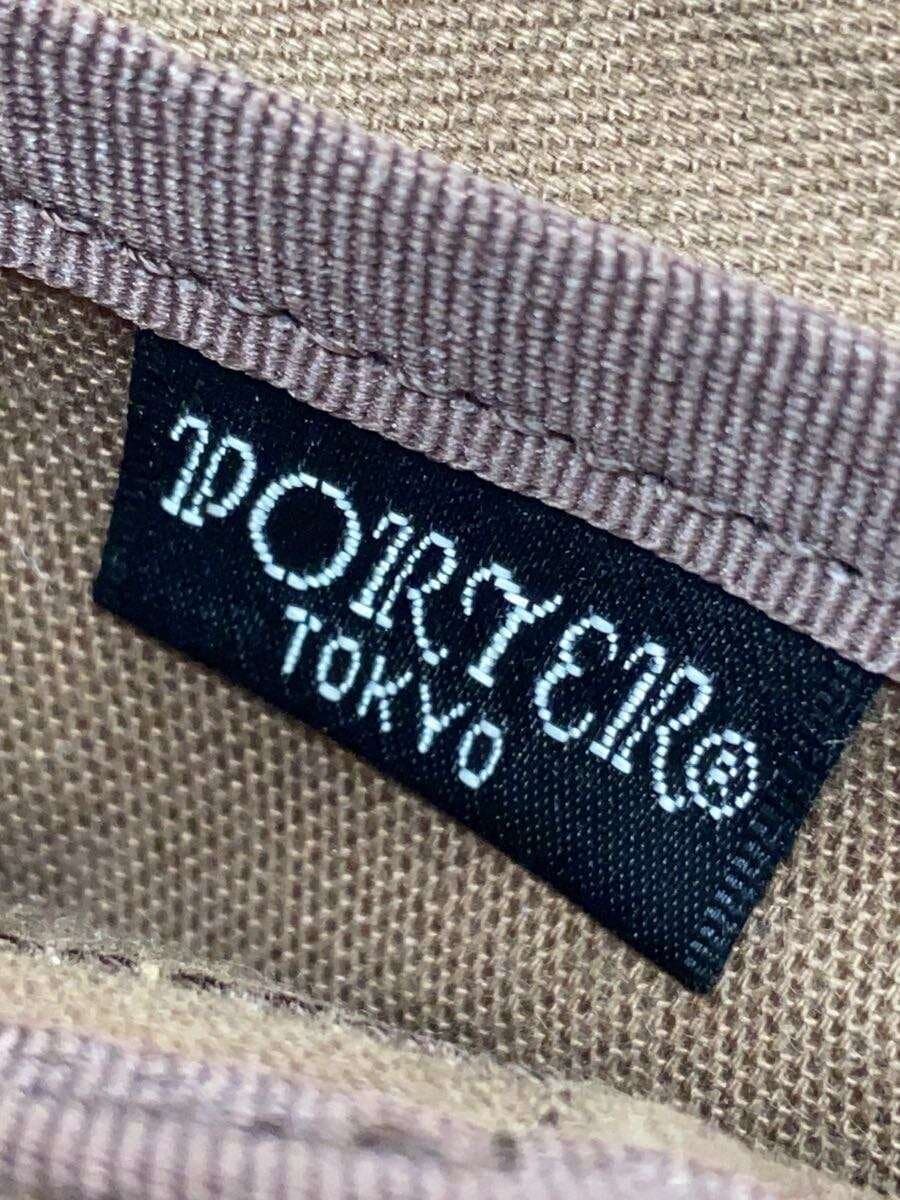 PORTER Shoulder Bag Leather BRW 6