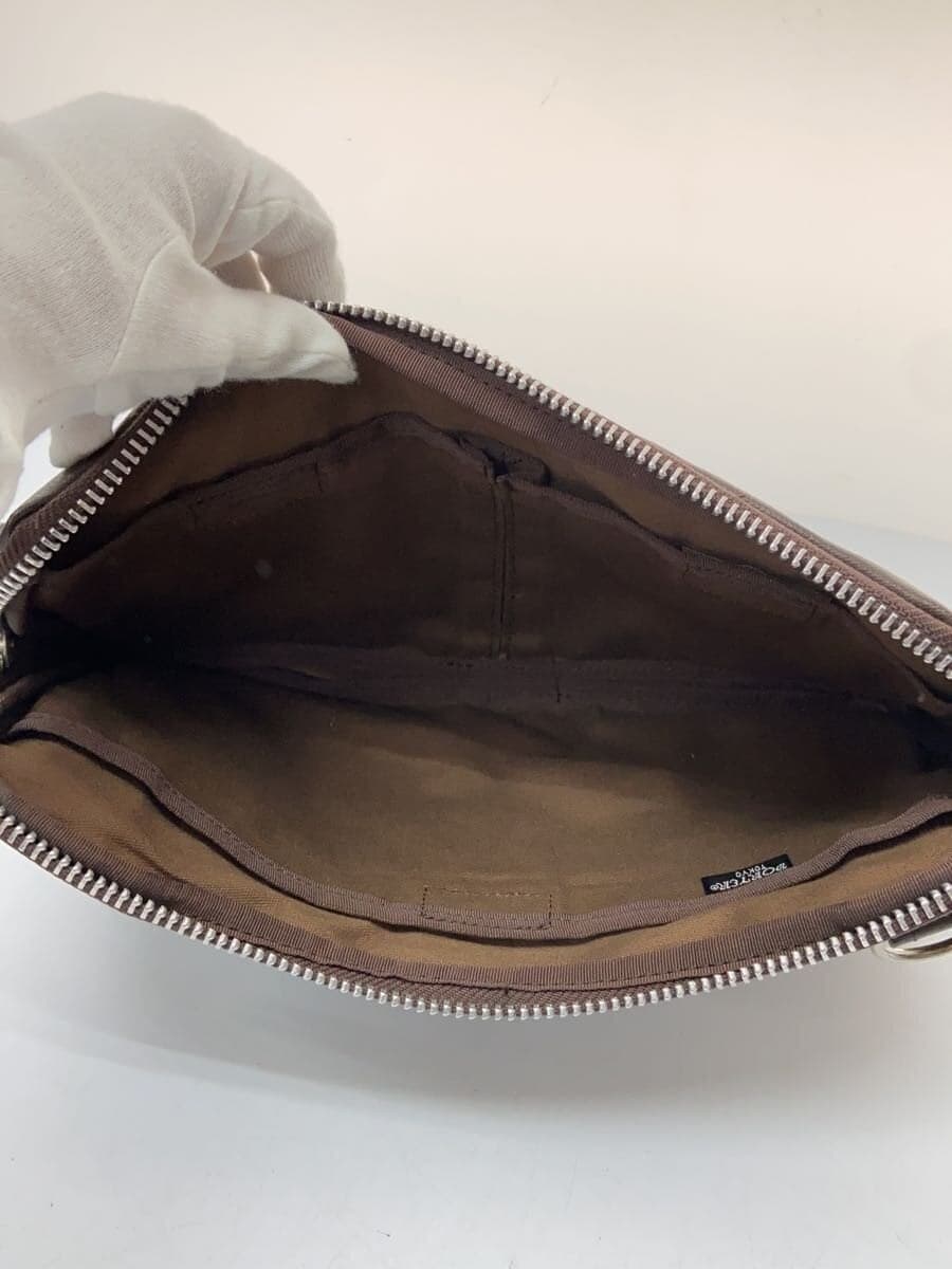 PORTER Shoulder Bag Leather BRW 7