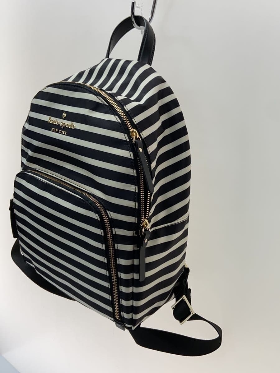 kate spade new york Backpack Nylon BLK Stripe 12T-01044112 2
