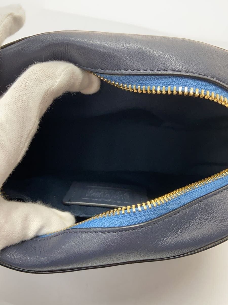 COACH Shoulder Bag Leather NVY C4057 6