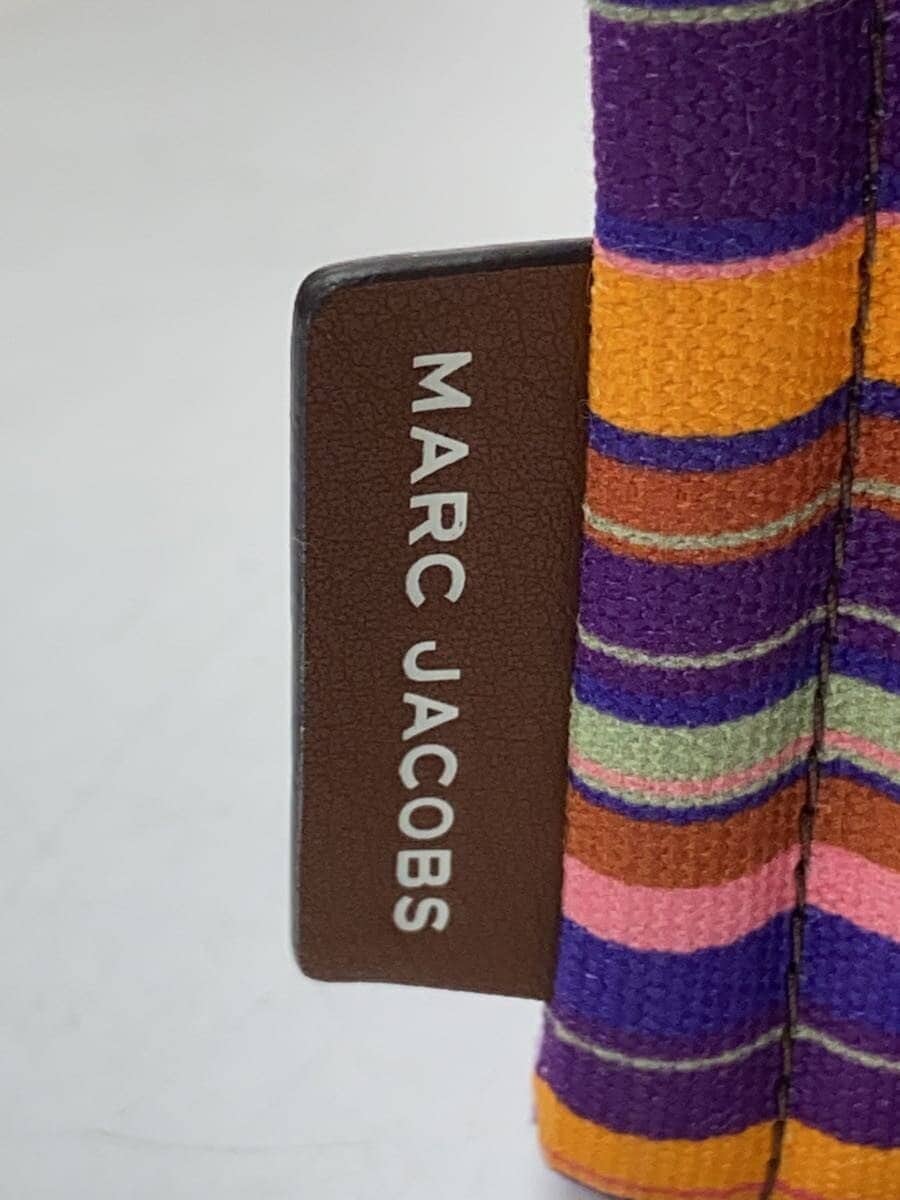 MARC BY MARC JACOBS Shoulder Bag Canvas Multicolor Border Stripe QC-007641 6