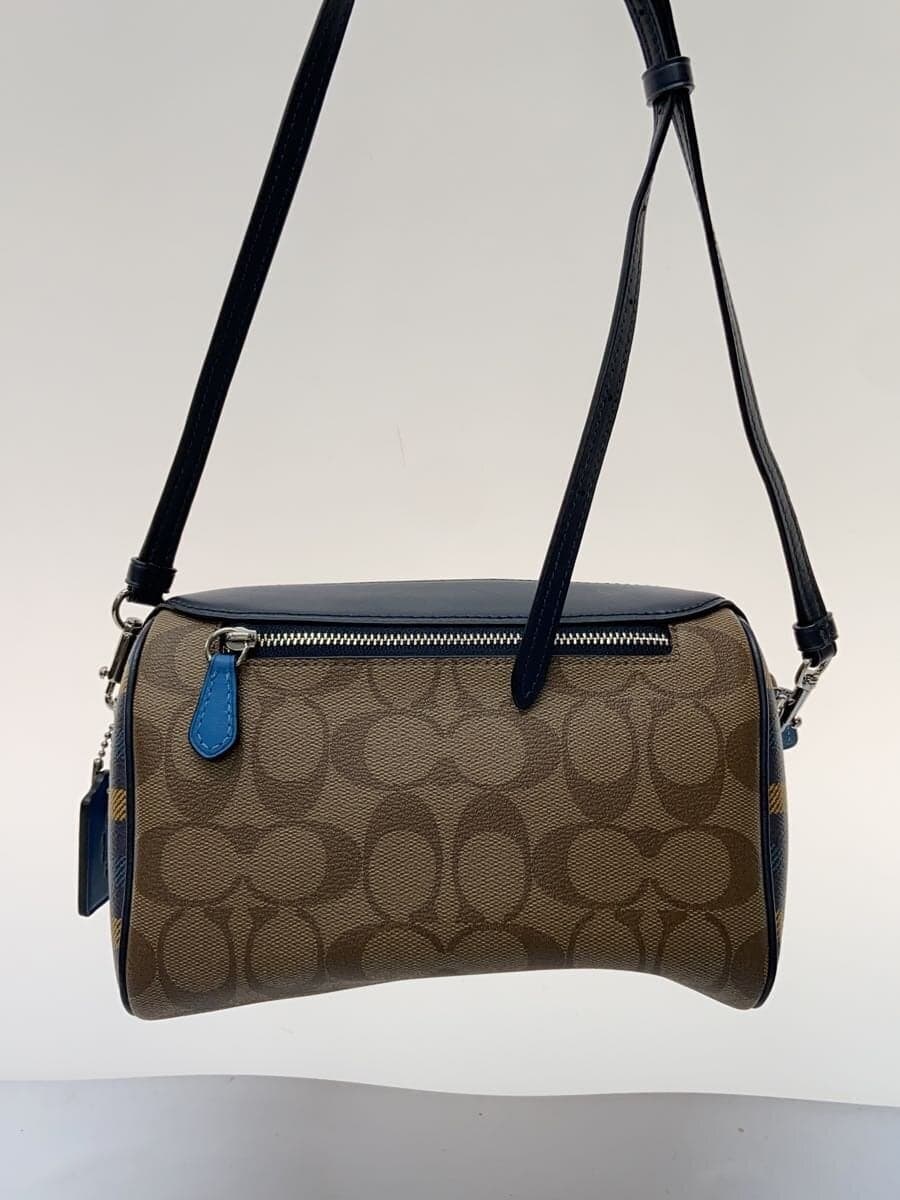 COACH Shoulder Bag Leather BEG F76630 3