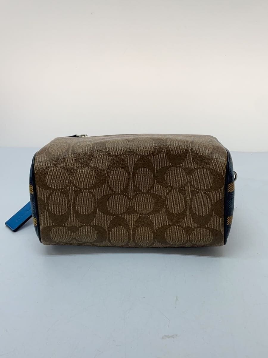 COACH Shoulder Bag Leather BEG F76630 4