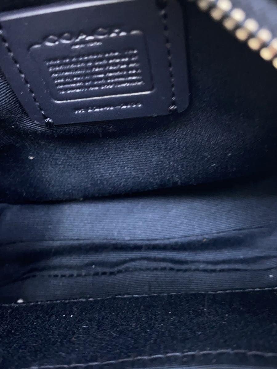 COACH shoulder bag canvas BEG all-over pattern 2635 6