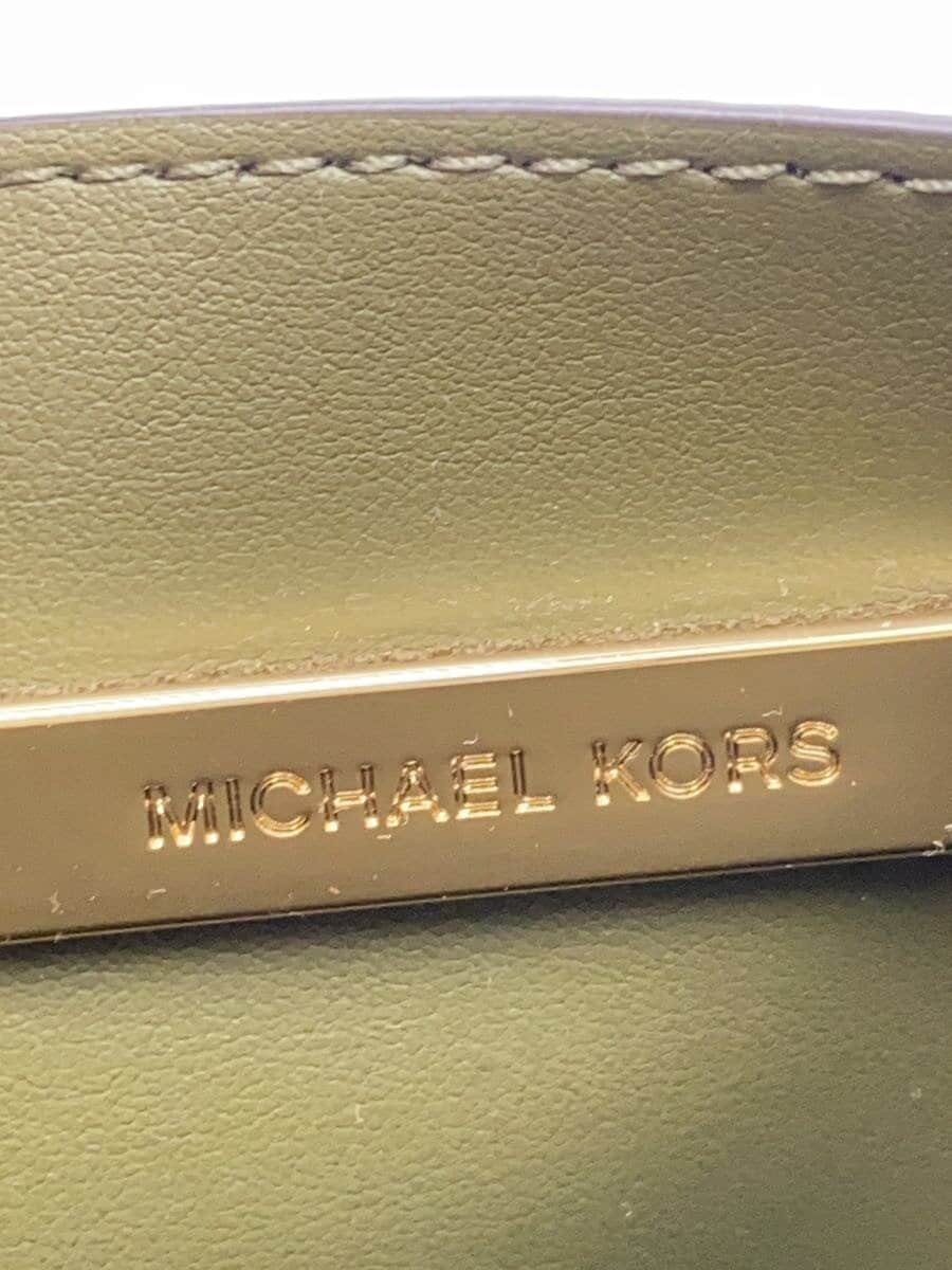 MICHAEL KORS shoulder bag leather BRW all-over pattern 35S1GM9M2B 5