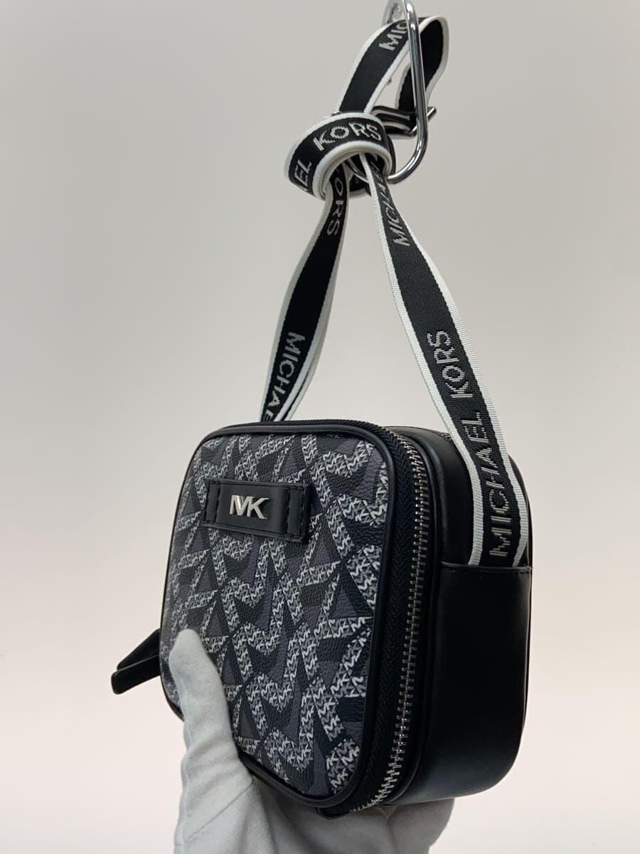 MICHAEL KORS Shoulder Bag Leather BLK 37F1l COM0X 2