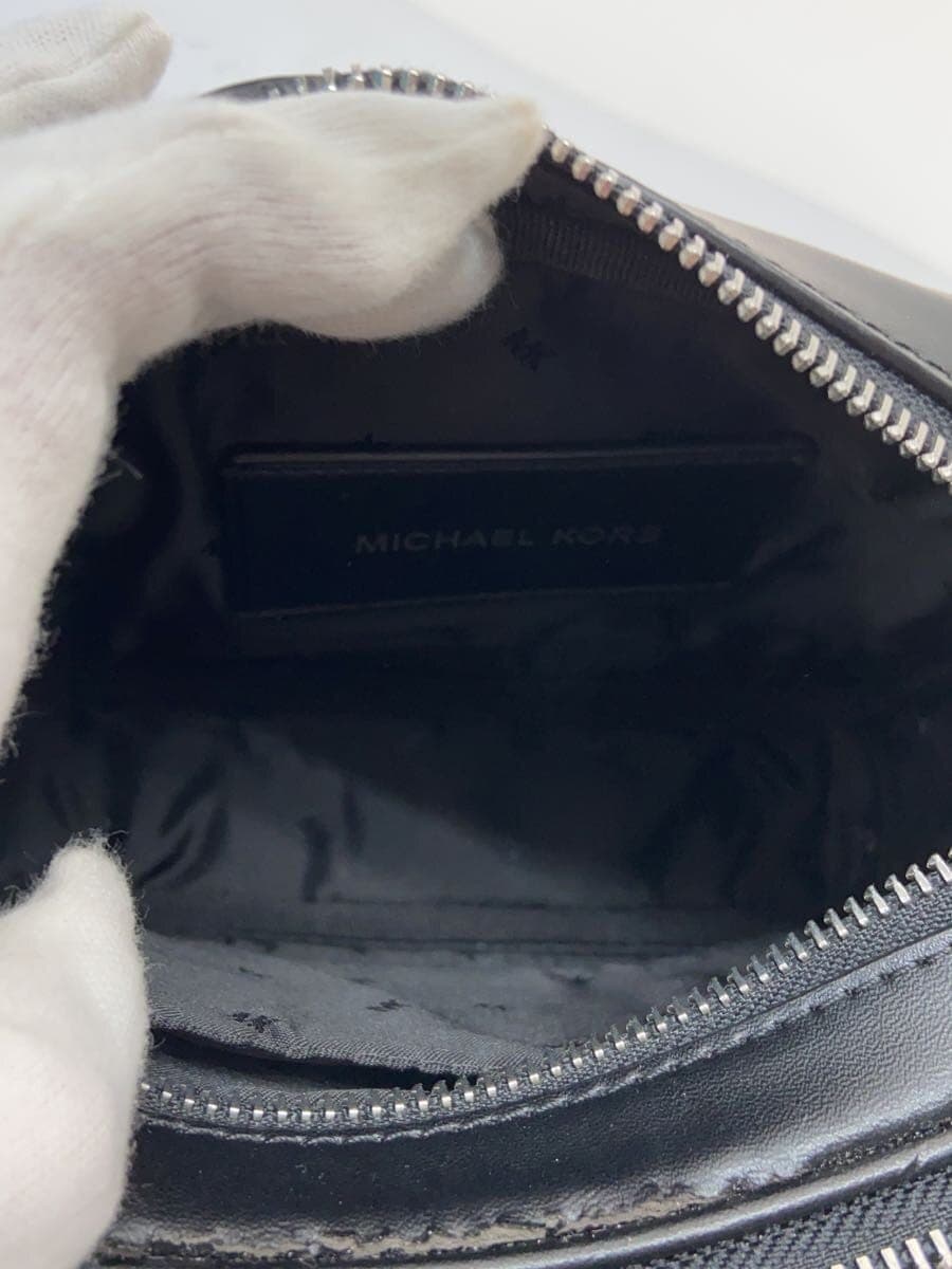 MICHAEL KORS Shoulder Bag Leather BLK 37F1l COM0X 6