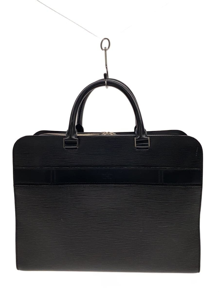 LOUIS VUITTON Bassano MM_Epi Leather BLK