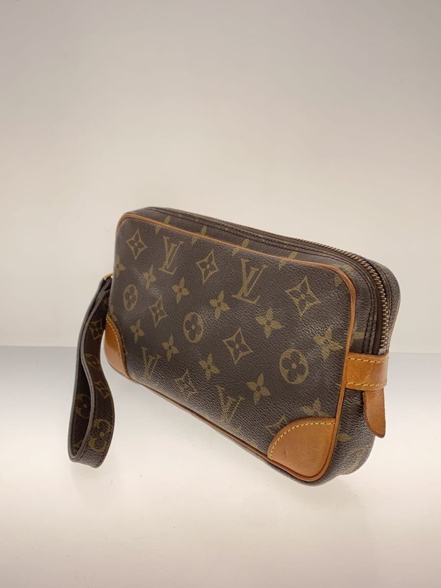 LOUIS VUITTON Marly Dragonne PM_Monogram Canvas PVC BRW 2
