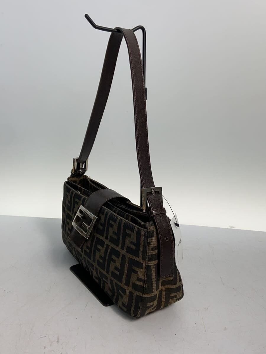 FENDI Handbag Canvas BRW All Over Pattern 2