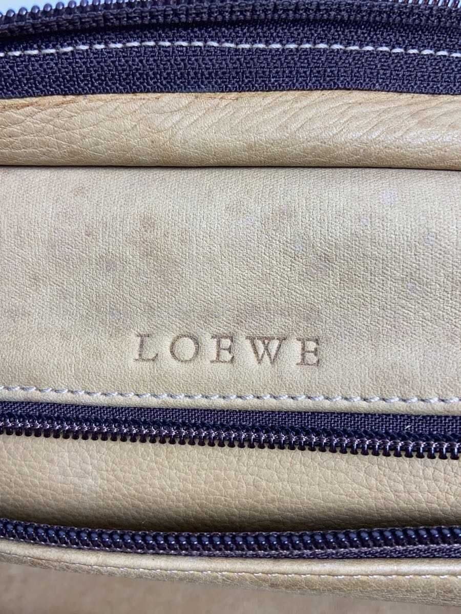 LOEWE Tote Bag Suede BRW Amazona 28 5