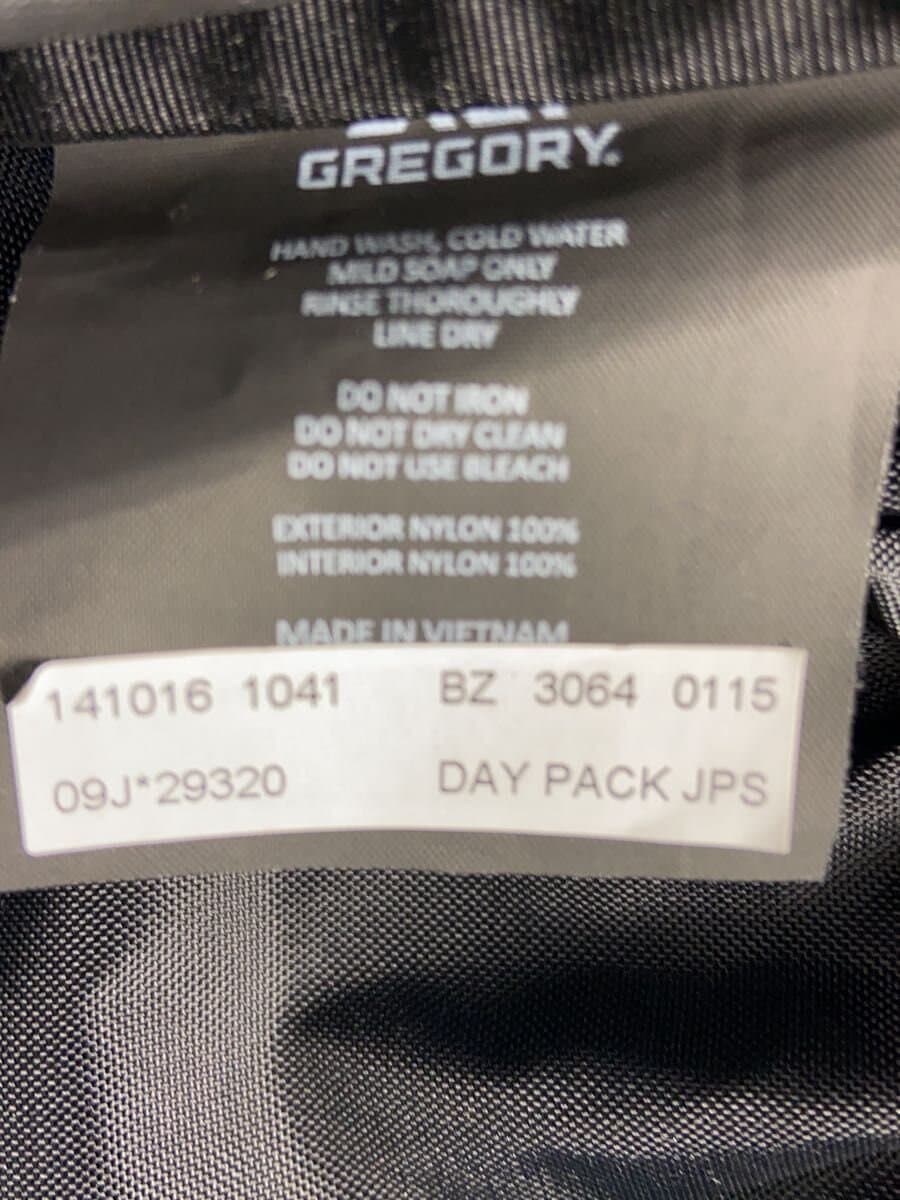 GREGORY Backpack Nylon BLK Solid 141016 7