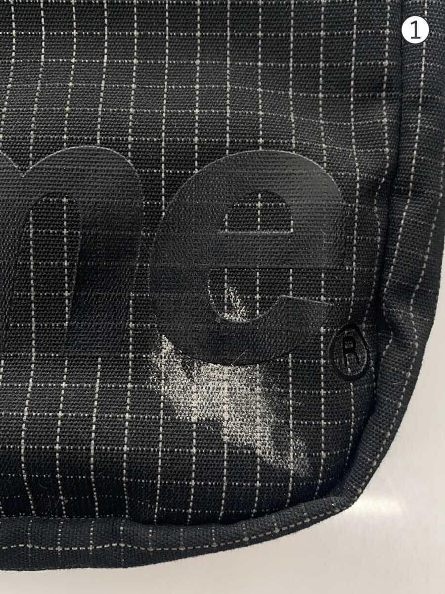 Supreme Shoulder Bag BLK Gingham CK 7
