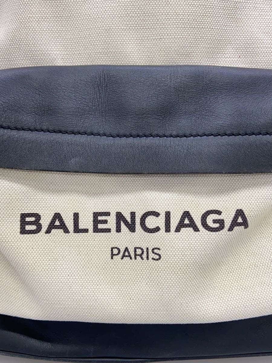 BALENCIAGA Backpack Cotton WHT Solid 392007.9260.A.535269 5