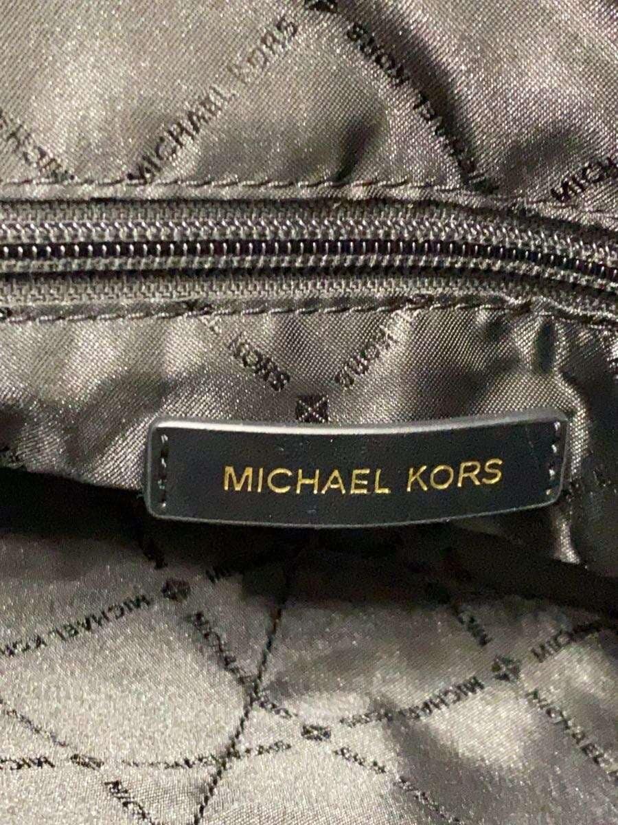 MICHAEL KORS Tote Bag Leather BRW All-over Print PA-2105 5