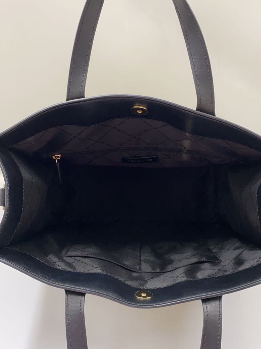 MICHAEL KORS Tote Bag Leather BRW All-over Print PA-2105 6