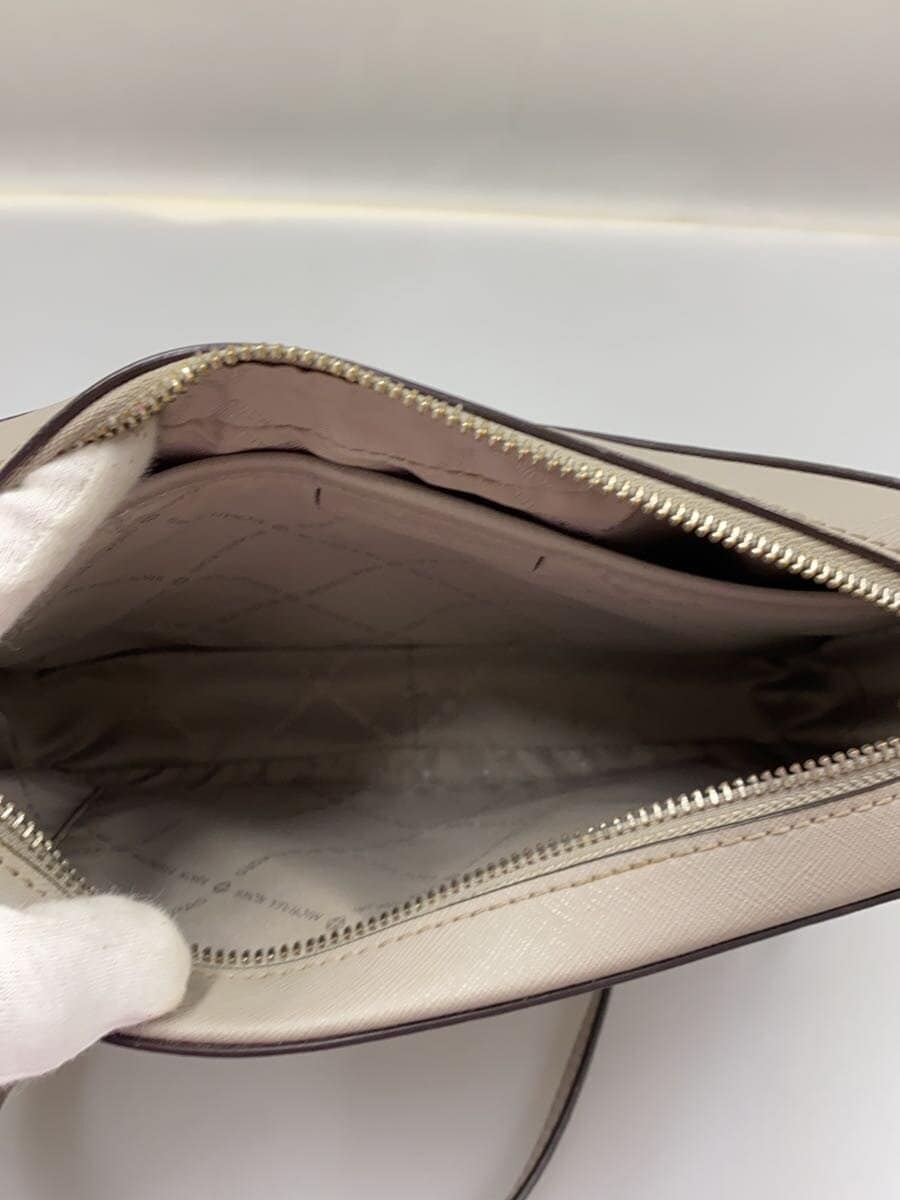 MICHAEL KORS Shoulder Bag Leather Gray Solid Color PA-2007 6