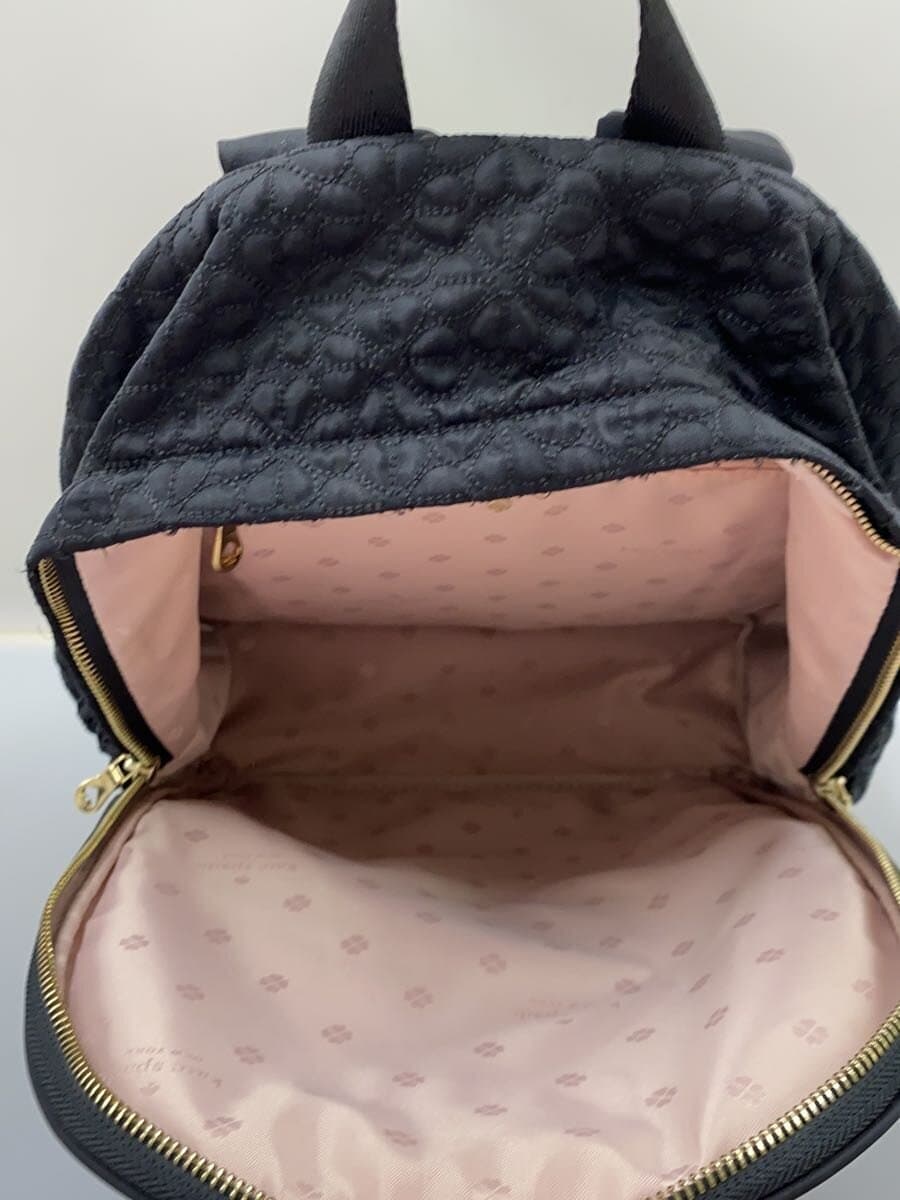 Kate Spade New York Backpack -- BLK Floral Print 6