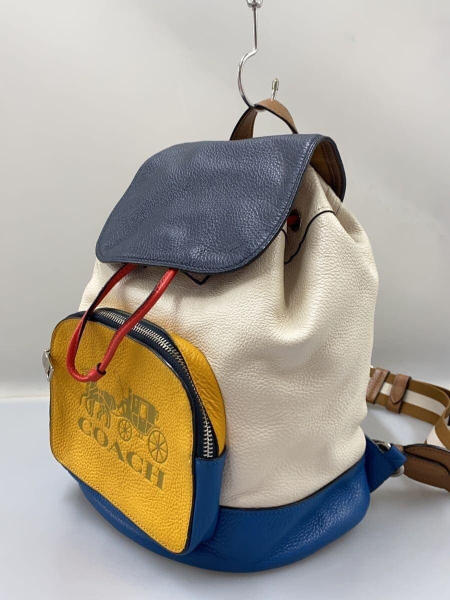 COACH Backpack Leather BRW 2