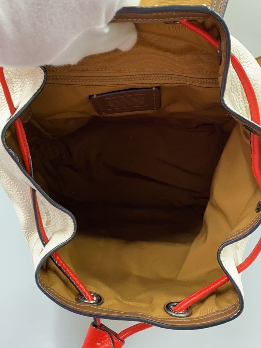 COACH Backpack Leather BRW 6