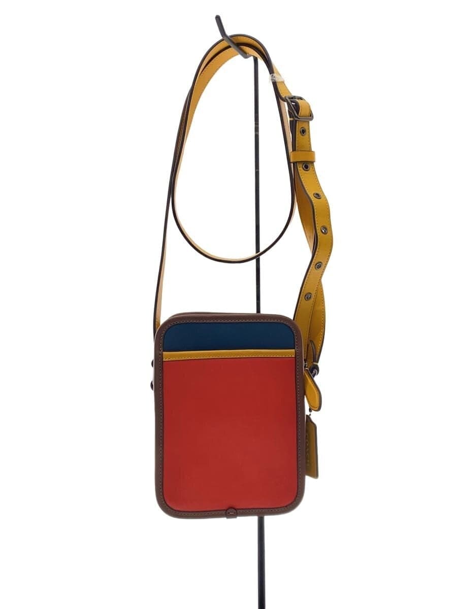 COACH Shoulder Bag Leather Multicolor M1961-185