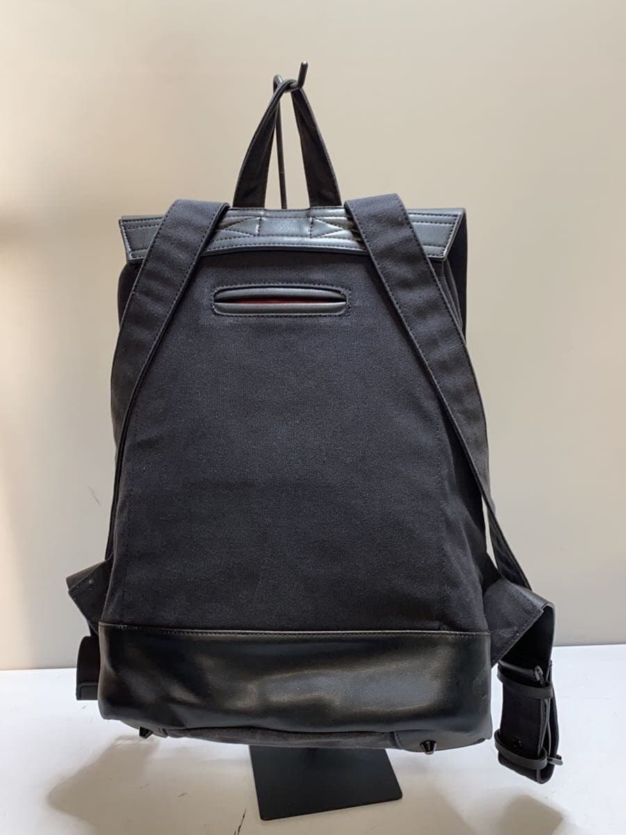 Gaston Luga Backpack Leather BLK Solid 3