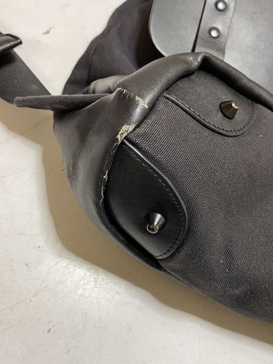 Gaston Luga Backpack Leather BLK Solid 9