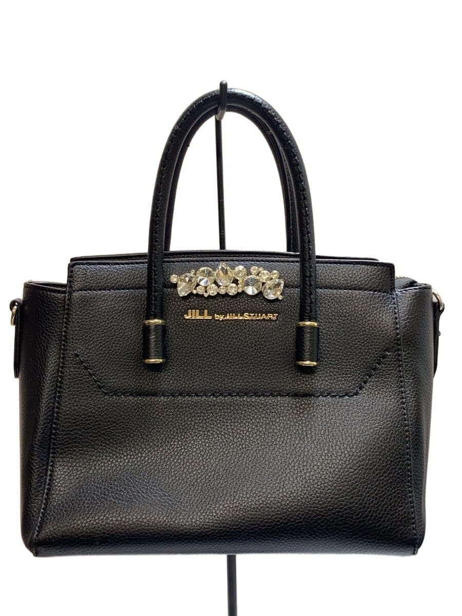 JILL by JILLSTUART Handbag Leather BLK 125-8181137