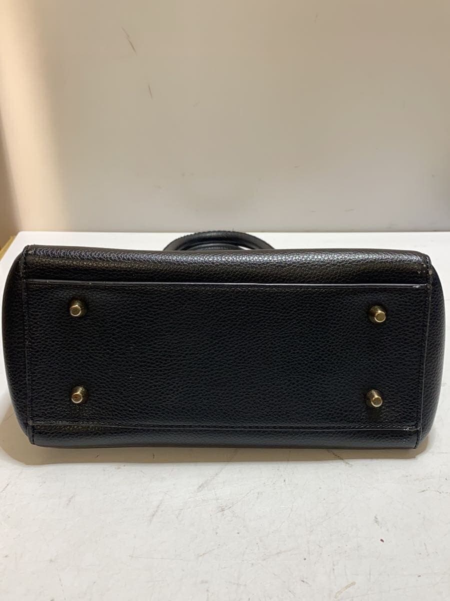 JILL by JILLSTUART Handbag Leather BLK 125-8181137 4