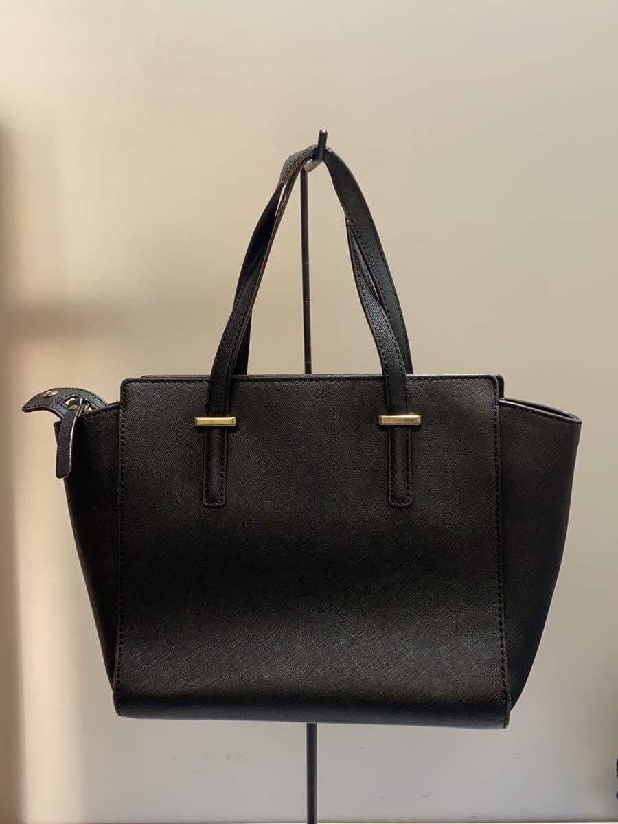 kate spade new york Tote Bag Leather BLK 3