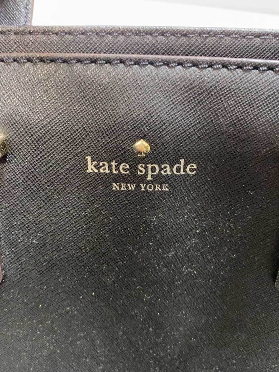 kate spade new york Tote Bag Leather BLK 5