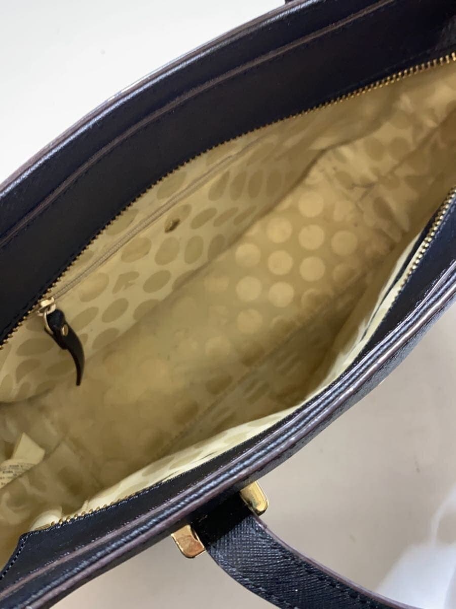 kate spade new york Tote Bag Leather BLK 6
