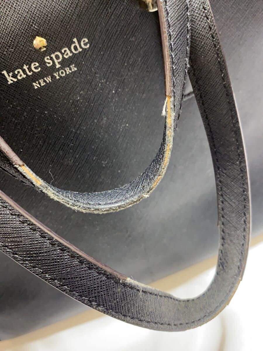 kate spade new york Tote Bag Leather BLK 7