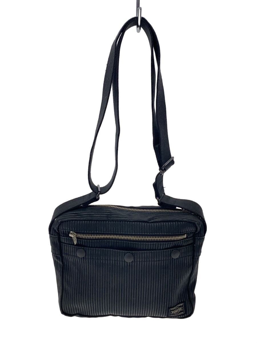 PORTER Shoulder Bag Cotton BLK 650-08608