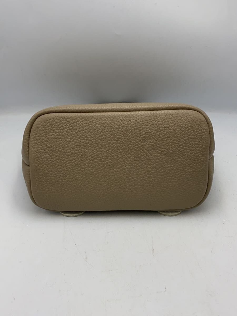 Other Brand SUPERB Shoulder Bag Faux Leather BEG 4