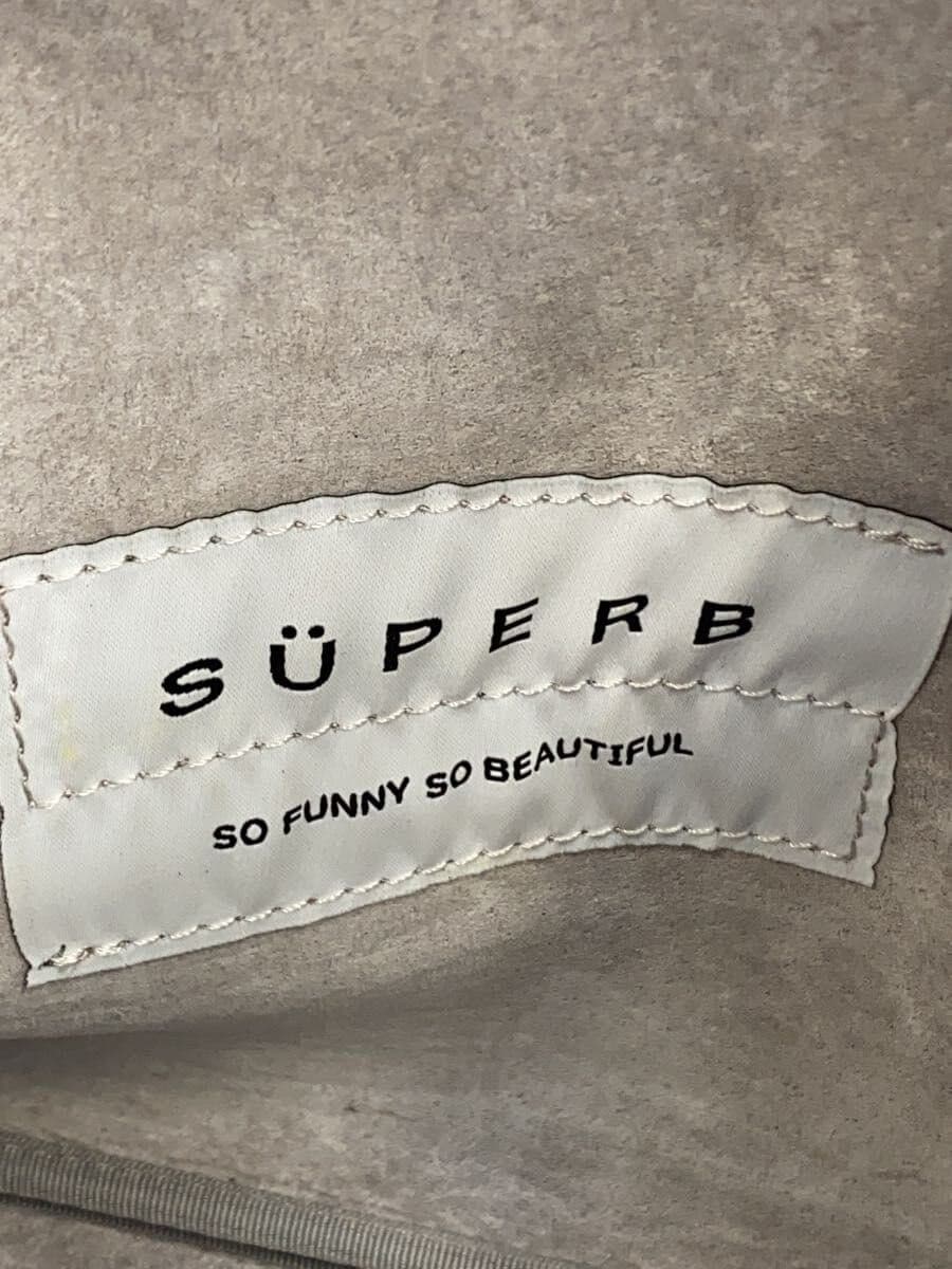 Other Brand SUPERB Shoulder Bag Faux Leather BEG 5