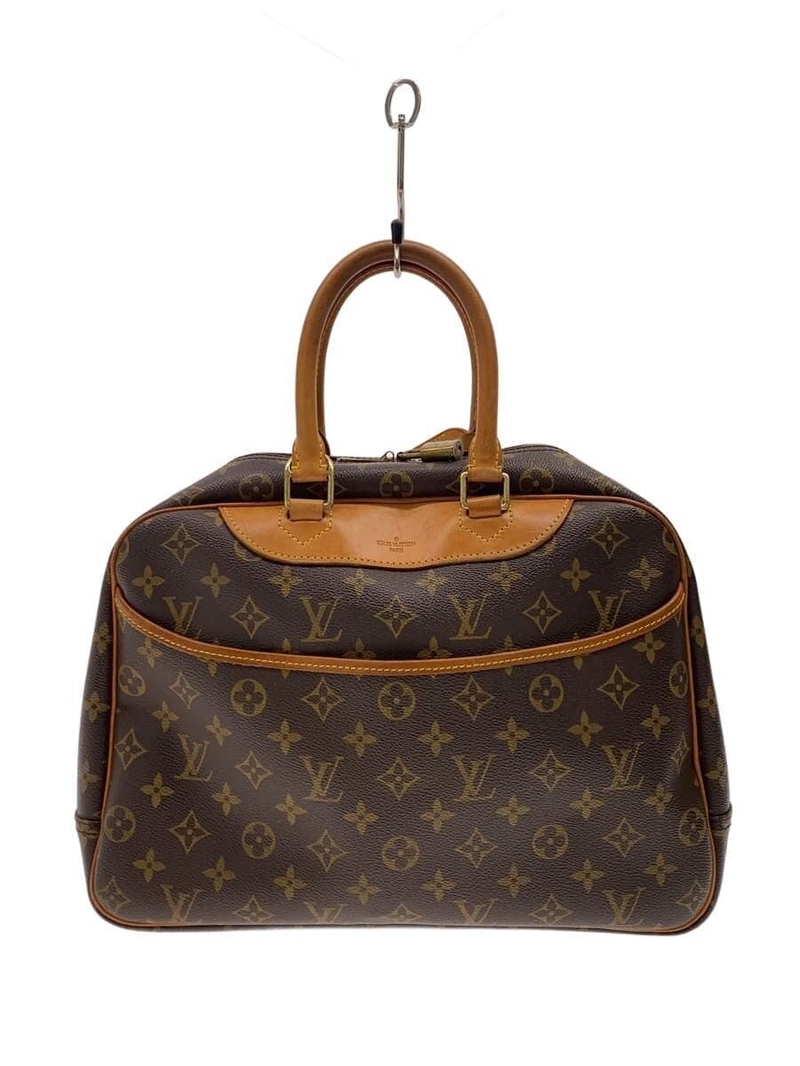 LOUIS VUITTON Bowling Vanity (Deauville) - Monogram Canvas PVC BRW M47270