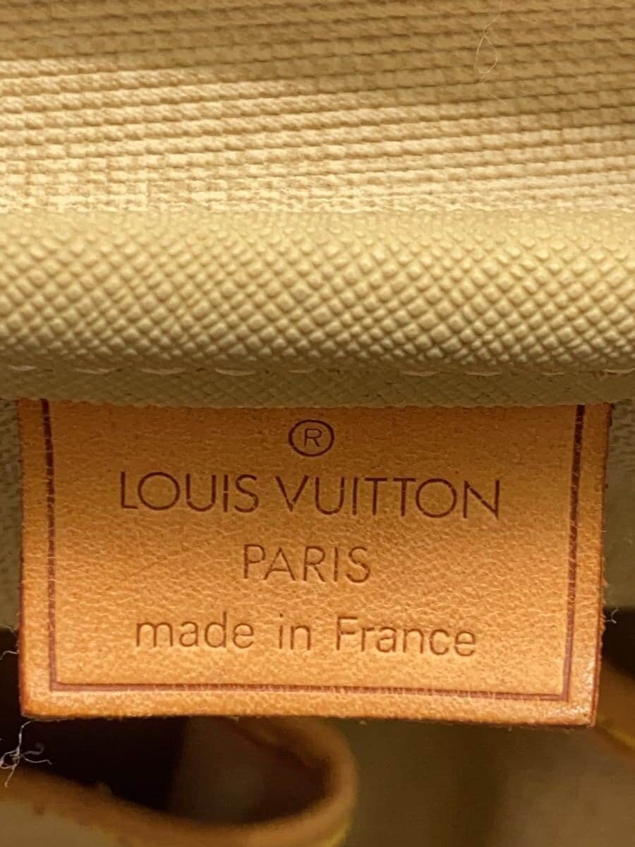 LOUIS VUITTON Bowling Vanity (Deauville) - Monogram Canvas PVC BRW M47270 5