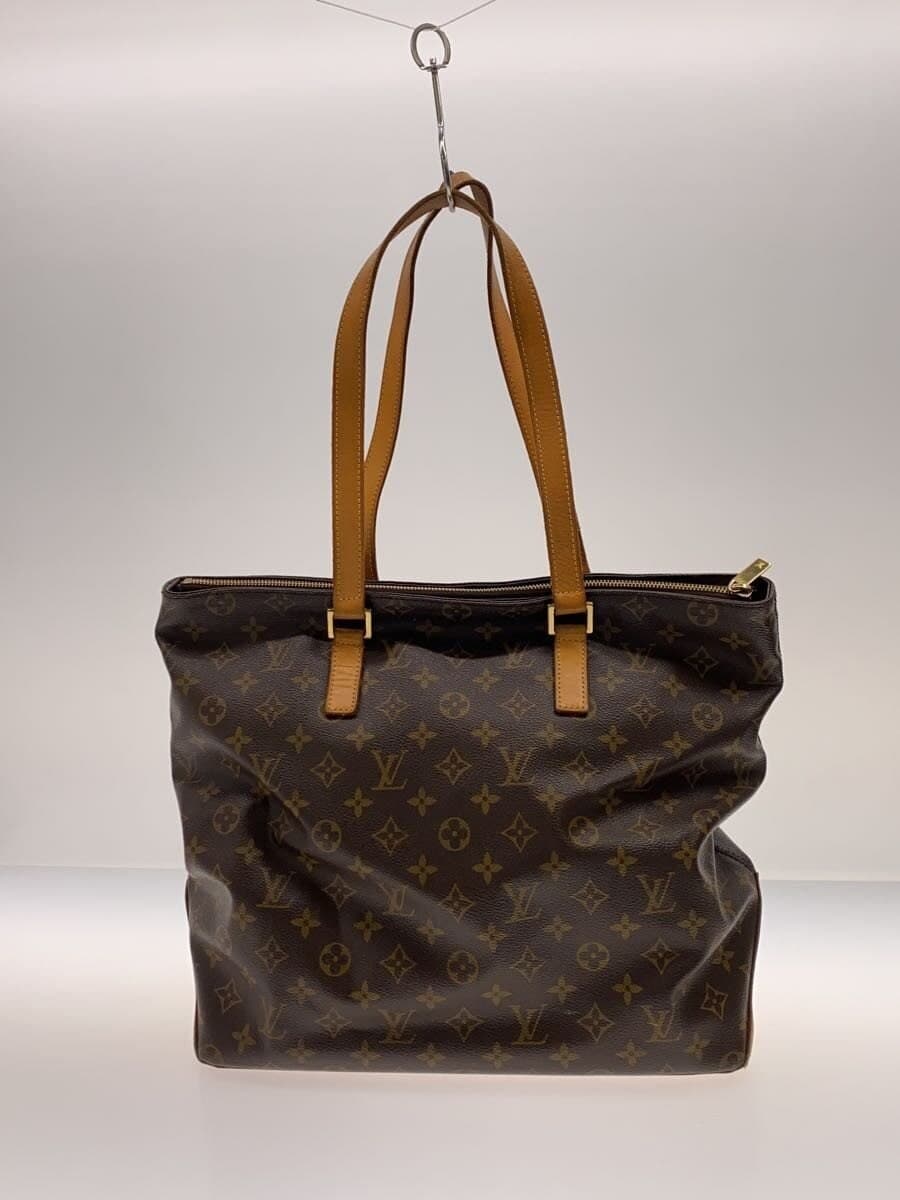 LOUIS VUITTON Cabas Mezzo Monogram Canvas PVC BRW M51151 3