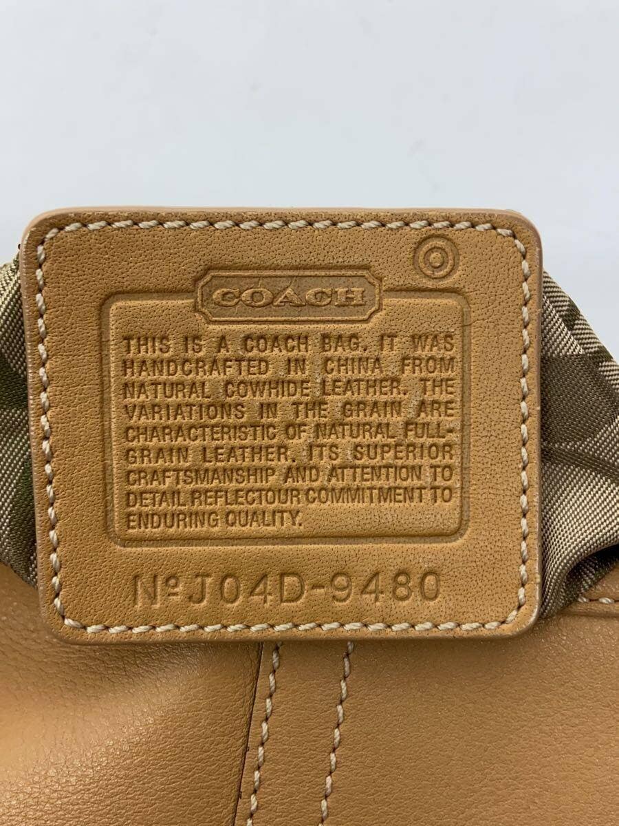 COACH Shoulder Bag Leather CML 9480 5